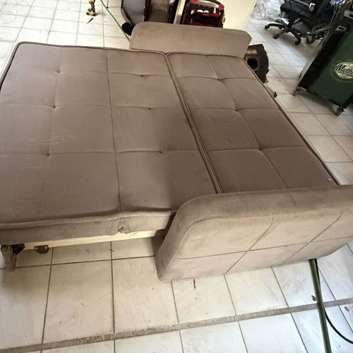 Sofa bed with storage used