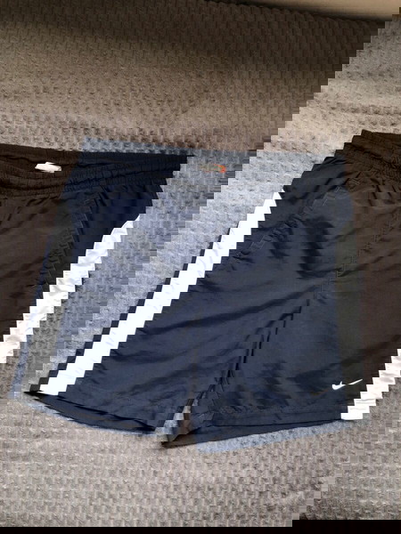 Nike athletic dept. navy blue swim shorts