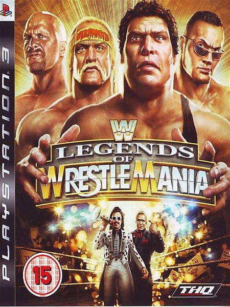  WWE LEGENDS OF WRESTELMANIA - PS3