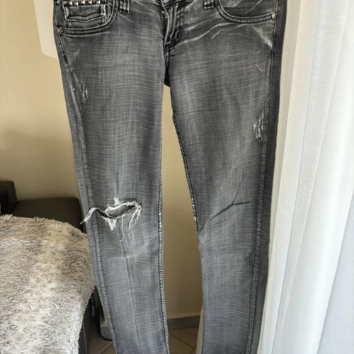 Stradivarius grey jean like new, size S