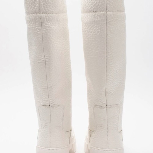Vic Matie white soft leather boots new, size 37