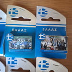 Euro 2004 collectible pins set of 8, new, Greece national team