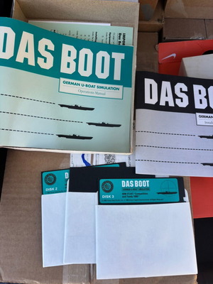 Das Boot Big Box PC simulation game used