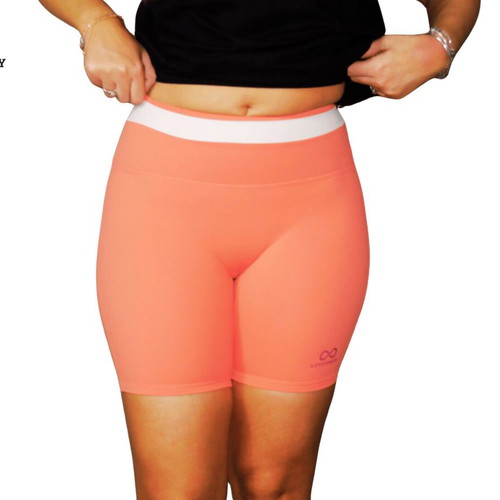 Legendary Yoga short leggings with Flexyoga technology, red