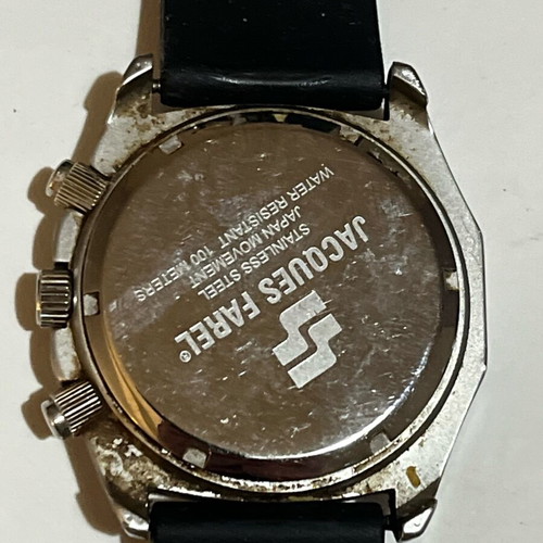 Jacques Farel watch with broken mechanism