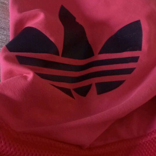 Adidas jacket like new, fuchsia, size L fitting M