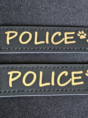 Police pet scratchers set of 2