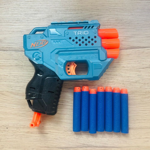 Nerf Elite 2.0 Trio with 7 darts like new