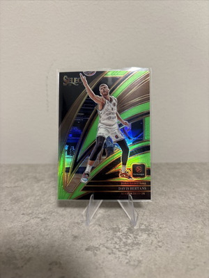 2025-26 Panini Select EuroLeague Neon Green #266 Davis Bertans card