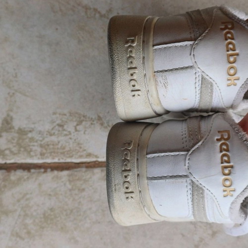 Reebok athletic shoes used size 38 white