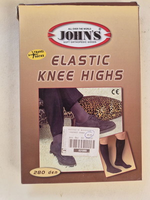 Elastic circulation socks, new