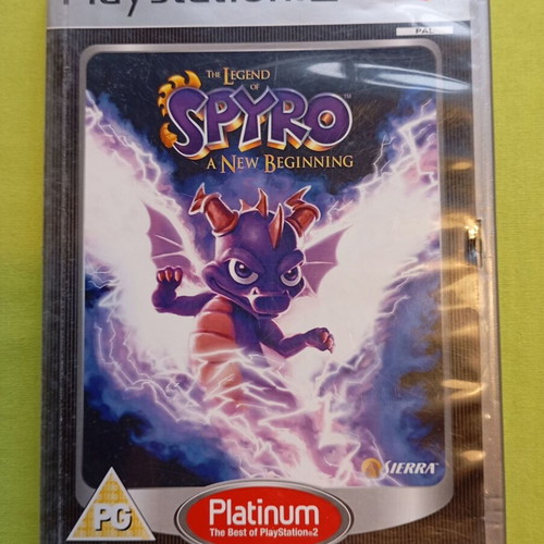The Legend of Spyro A New Beginning PS2 game used