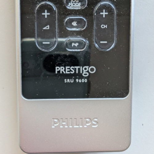 Philips Prestigo 9600 universal remote control used