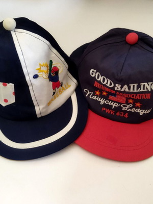 Children's summer jockey hats pack of 2 new