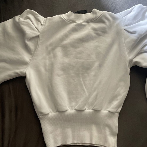 Versace Jeans Couture sweatshirt with puffed sleeves, like new, XS