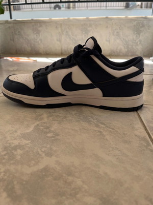Nike Dunk Low Retro сини маратонки, почти нови, номер 45