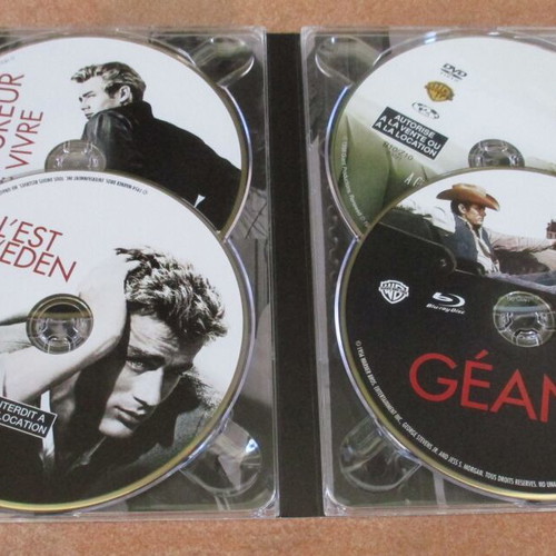 James Dean The Ultimate Edition Blu-ray σαν καινούργιο, Warner digipack