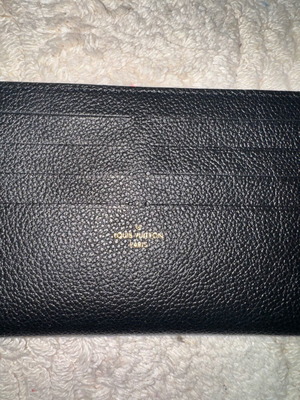 Louis Vuitton Felicie Pochette Card Holder new black authentic