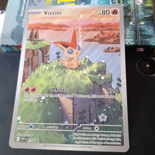 Pokemon Victini Promo Jumbo Card like new