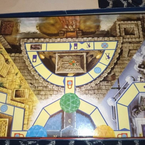 Board game Krystallinos Kosmos with lid wear for spare parts