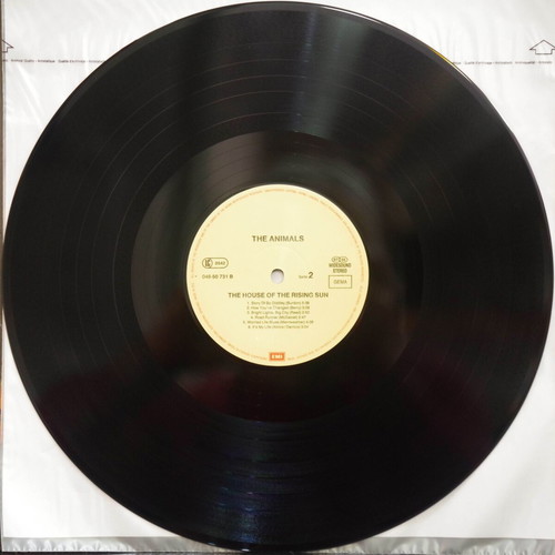 The Animals House Of The Rising Sun vinyl like new, rock