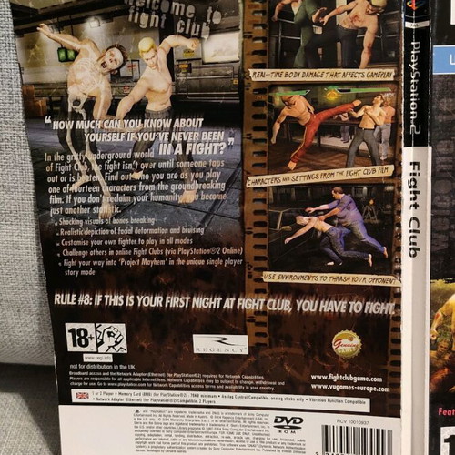 Fight Club PlayStation 2 μεταχειρισμένο σε πολύ καλή κατάσταση