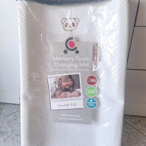 CuddleCo Memory Foam Baby Changing Mat used 70x45