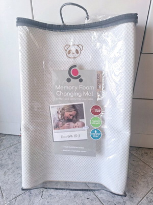 CuddleCo Memory Foam Baby Changing Mat used 70x45