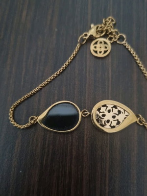 Gold-plated bracelet like new, worn minimally