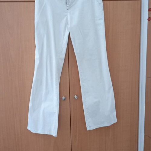 Toi&Moi white elastic cotton pants like new
