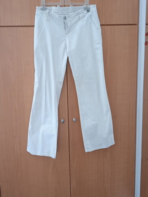 Toi&Moi white elastic cotton pants like new