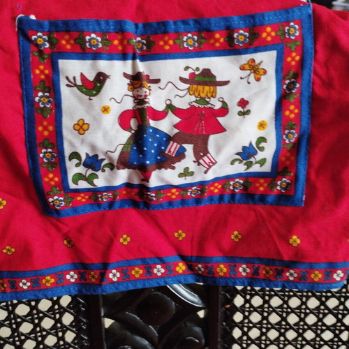 Swiss aprons new, set of 2 unique