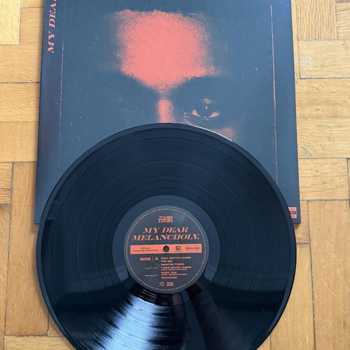 My Dear Melancholy vinyl like new with minor cover tear