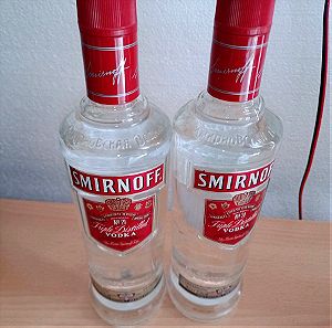 Βότκα vodka Smirnoff και stolichnaya