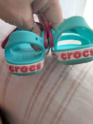 Crocs Crocband Sandal kids sandals like new, size C6 (22-23)