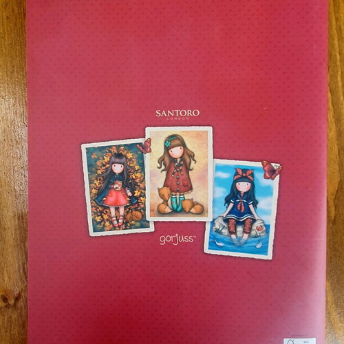 Santoro Panini sticker album used with 8 missing stickers