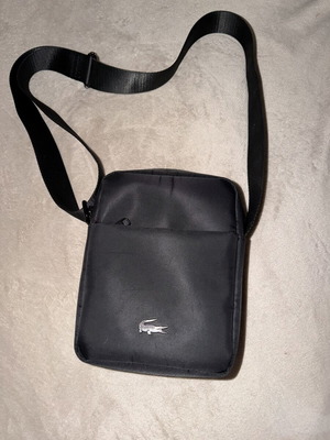 Lacoste genuine black shoulder bag