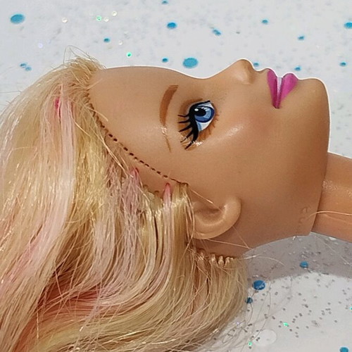 Barbie used, lot of 3 damaged dolls