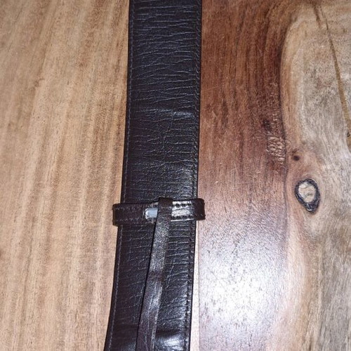 Gucci GG Supreme belt unisex size 85 used, beige and brown