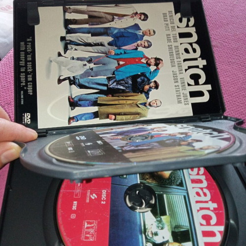 Snatch DVD like new, action adventure, subbed