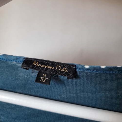 Massimo Dutti μεταξωτή μπλούζα σαν καινούργια, μέγεθος M, βαμβακερή πλάτη