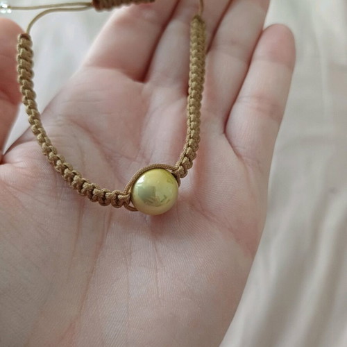 Handmade bracelet new, beige