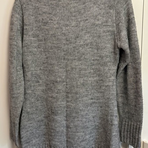 Grey short dress like new, size L