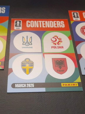 Contenders Fifa World Cup 2026 Adrenalyn cards like new, set of 3