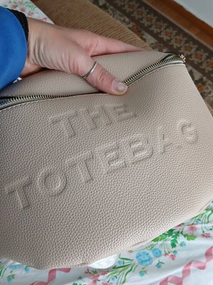 Beige banana bag like new