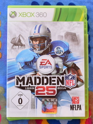 Madden NFL 25 Xbox 360 game used, sports simulation