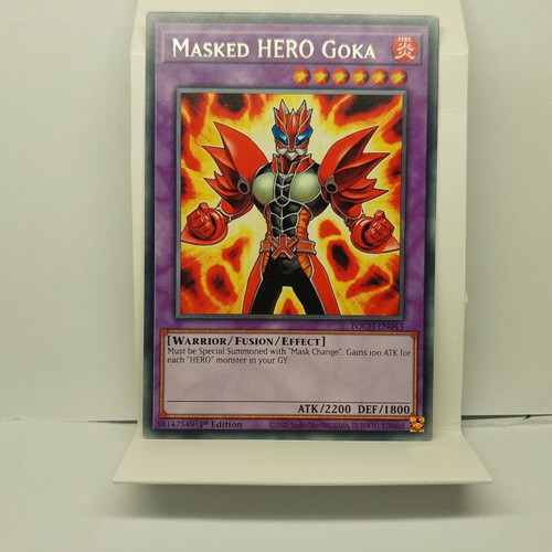 Masked HERO Goka Yu-Gi-Oh! card