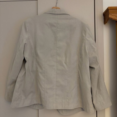 Faux suede jacket like new, mint color