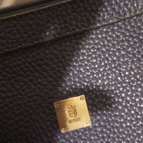 Kem crossbody bag blue like new