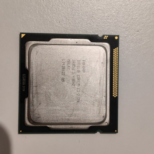 Intel Core i3-2130 processor used, 3.40 GHz, LGA 1155